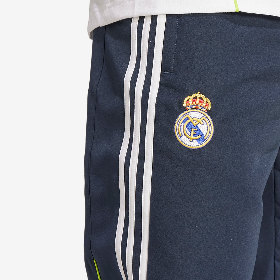 adidas Real Madrid Track Pants Night Navy Mens Replica Pro