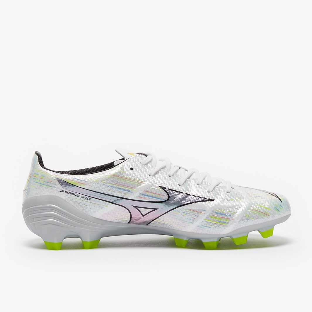 Mizuno Alpha Made In Japan FG - Black/Ignition Red - Mens