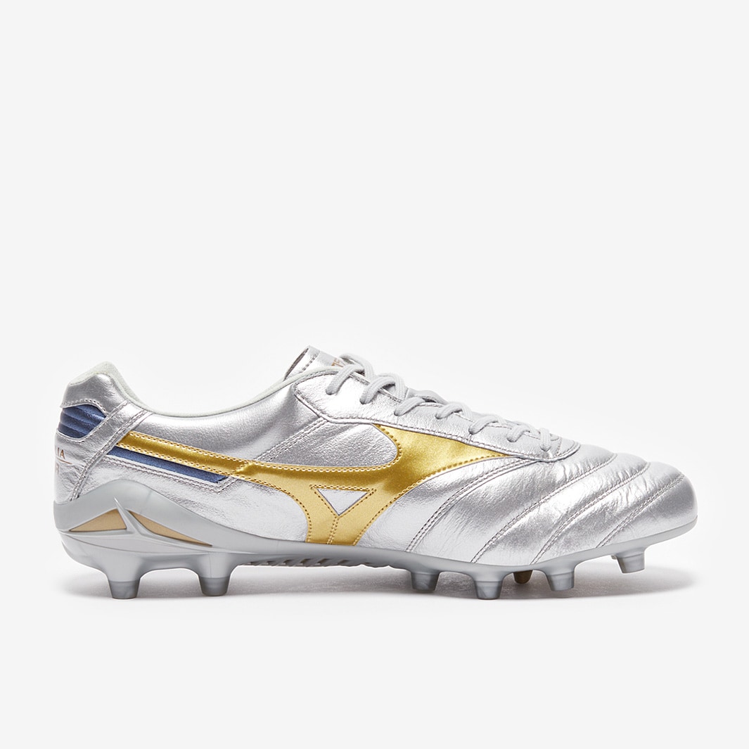 Mizuno Morelia II Elite DNA Made in Japan FG - Galaxy Silver/Gold