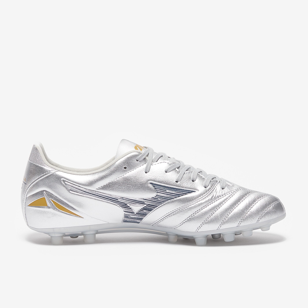 Mizuno Morelia Neo IV Pro Artificial Grass - Galaxy Silver/Gold