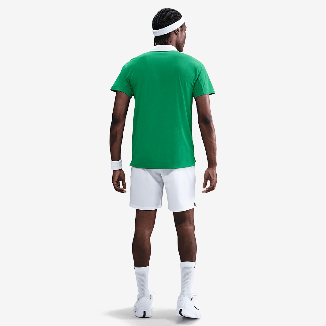 Nike Court Dri-FIT Advantage Slam Polo - Stadium Green/White