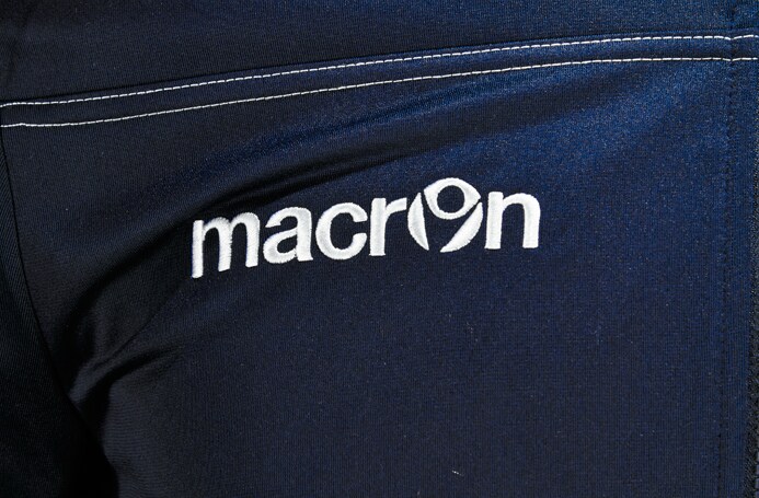 Mens Replica - Macron Scotland 15/16 Anthem Jacket - Navy