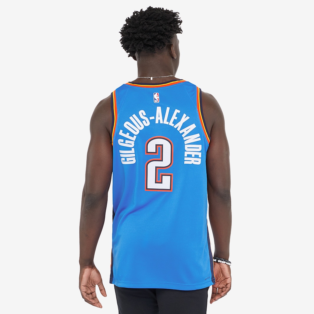 ナイキ Nike NBA ジャージー Shai アイコンエディション Nike NBA Shai Gilgeous-alexander Oklahoma City Thunder Icon