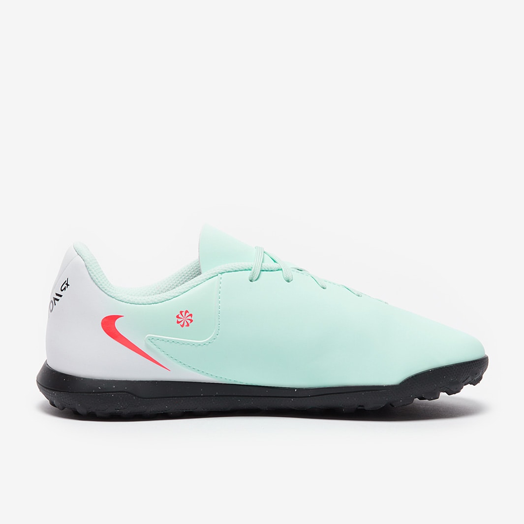 Nike Kids Phantom GX II Club Turf - Mint/Atomic Red/Off Noir