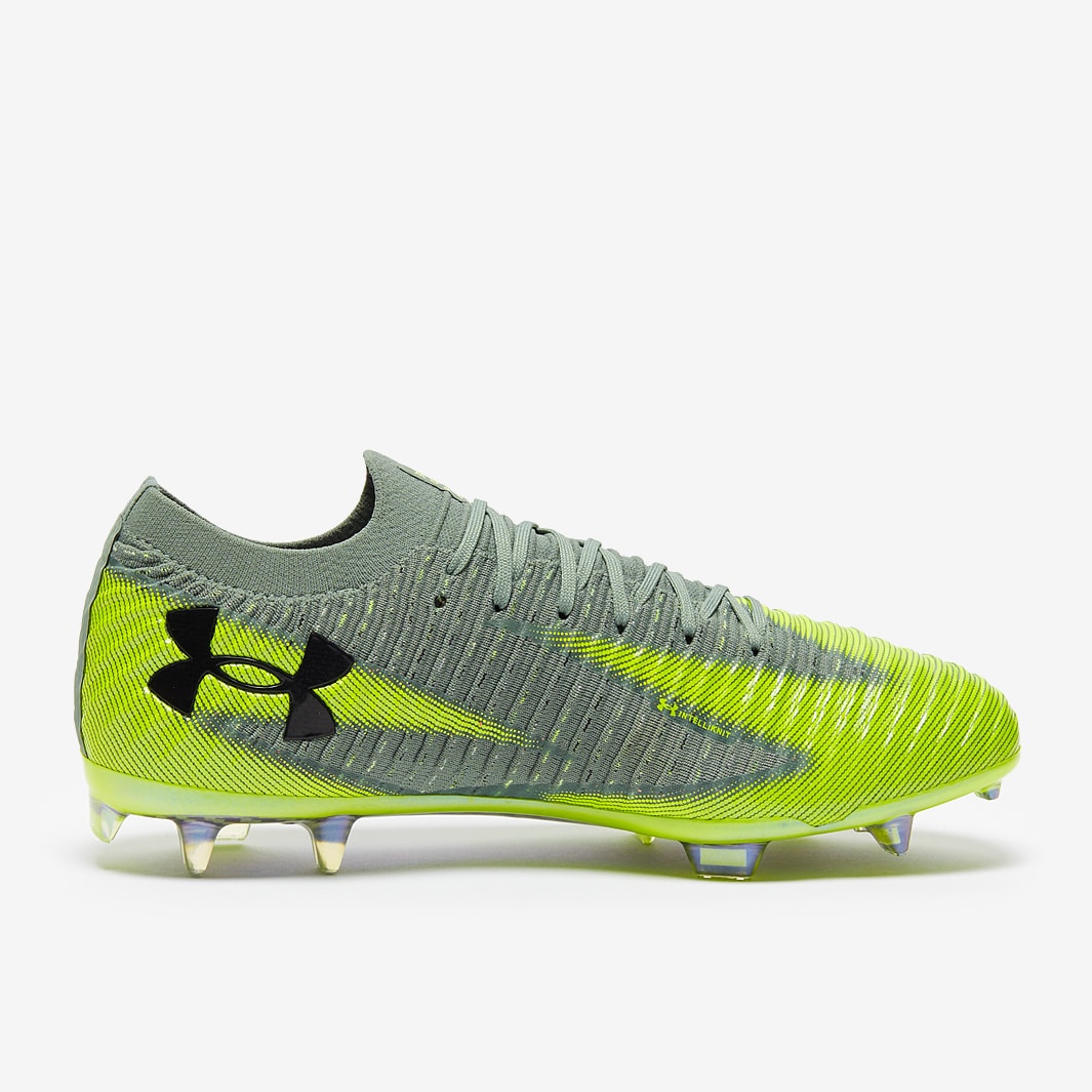Under Armour Shadow Elite Firm Ground Silica Green/High Vis