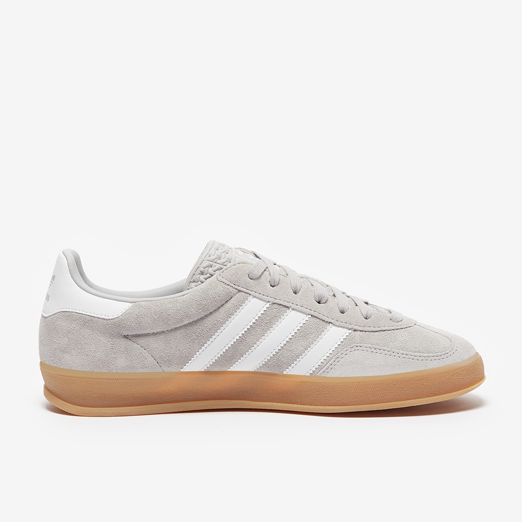 adidas Originals Gazelle Indoor - Grey/Ftw White/Gold