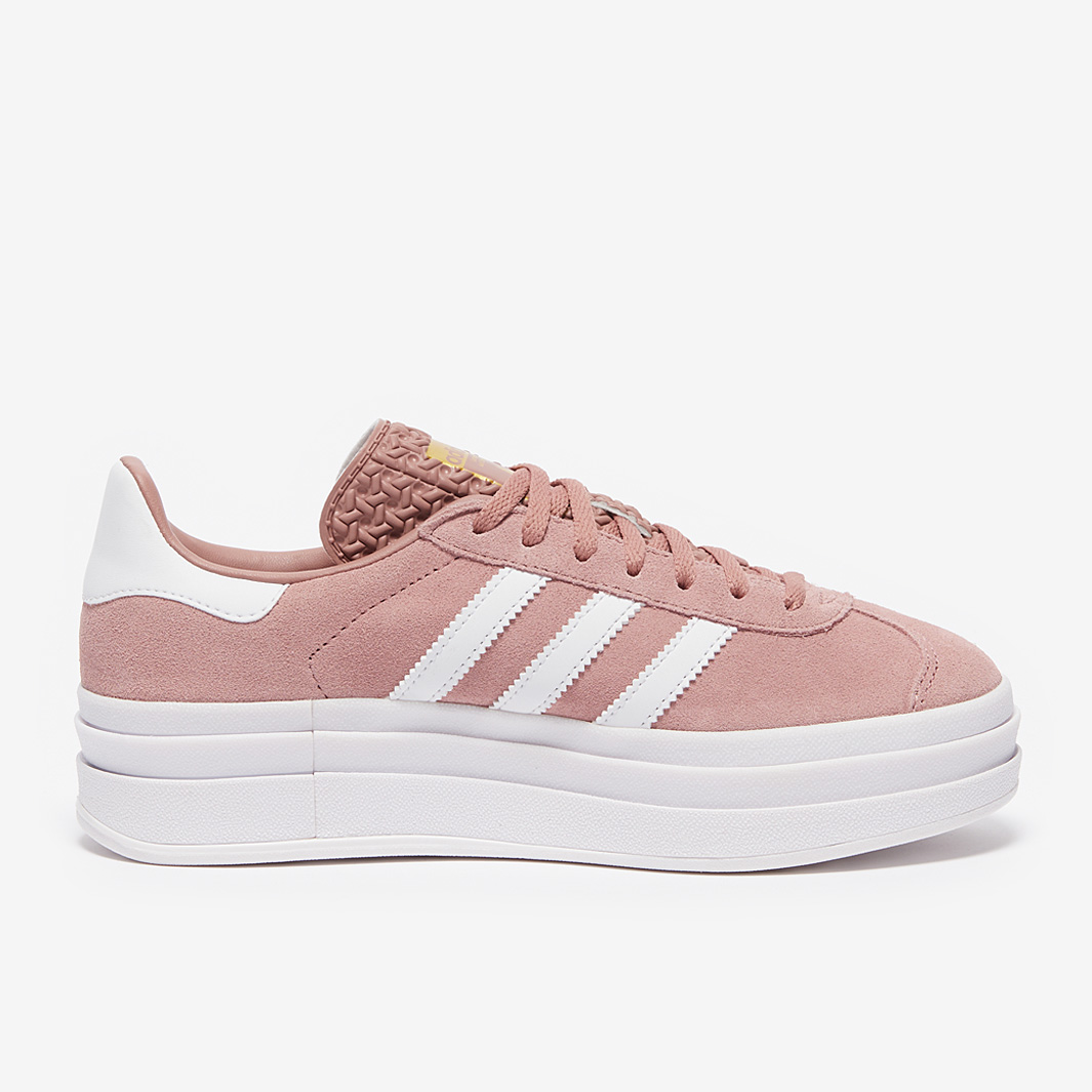 adidas Originals Older Kids Gazelle Bold (GS) - Warm Clay/Ftw White/Gold  Metallic - Trainers - Girls Shoes | Pro:Direct Soccer