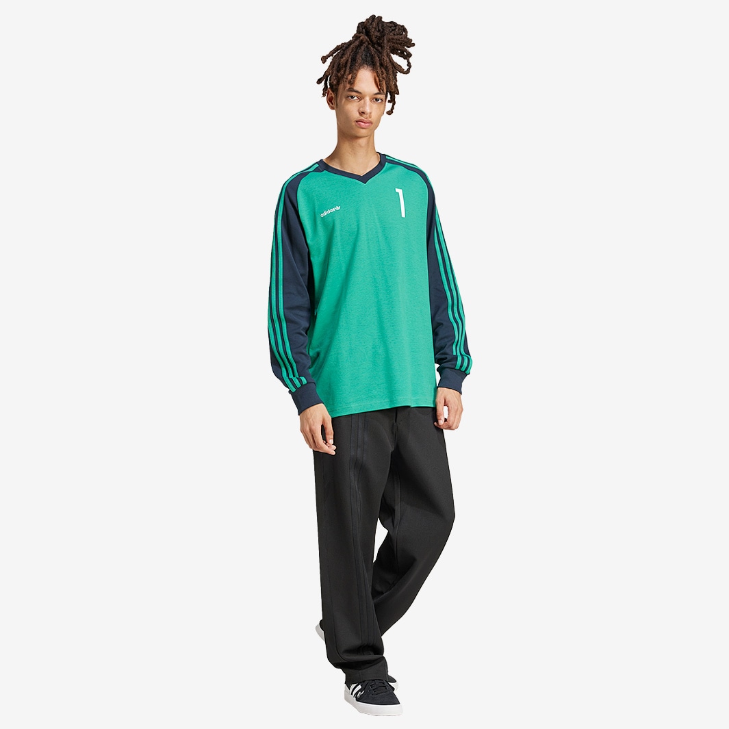 Felpa adidas Originals Semi Court Verde Abbigliamento Uomo