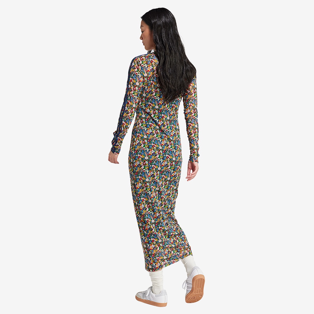 adidas Originals x Liberty London Womens Mesh Maxi Dress Multi