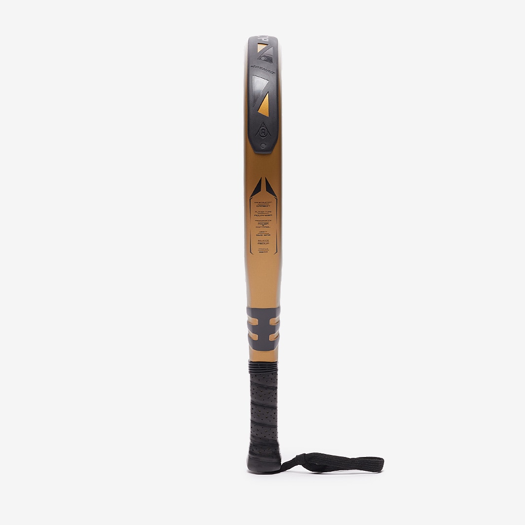 Dunlop Aero-Star Team Padel Racket - Black/Gold - Adult Padel