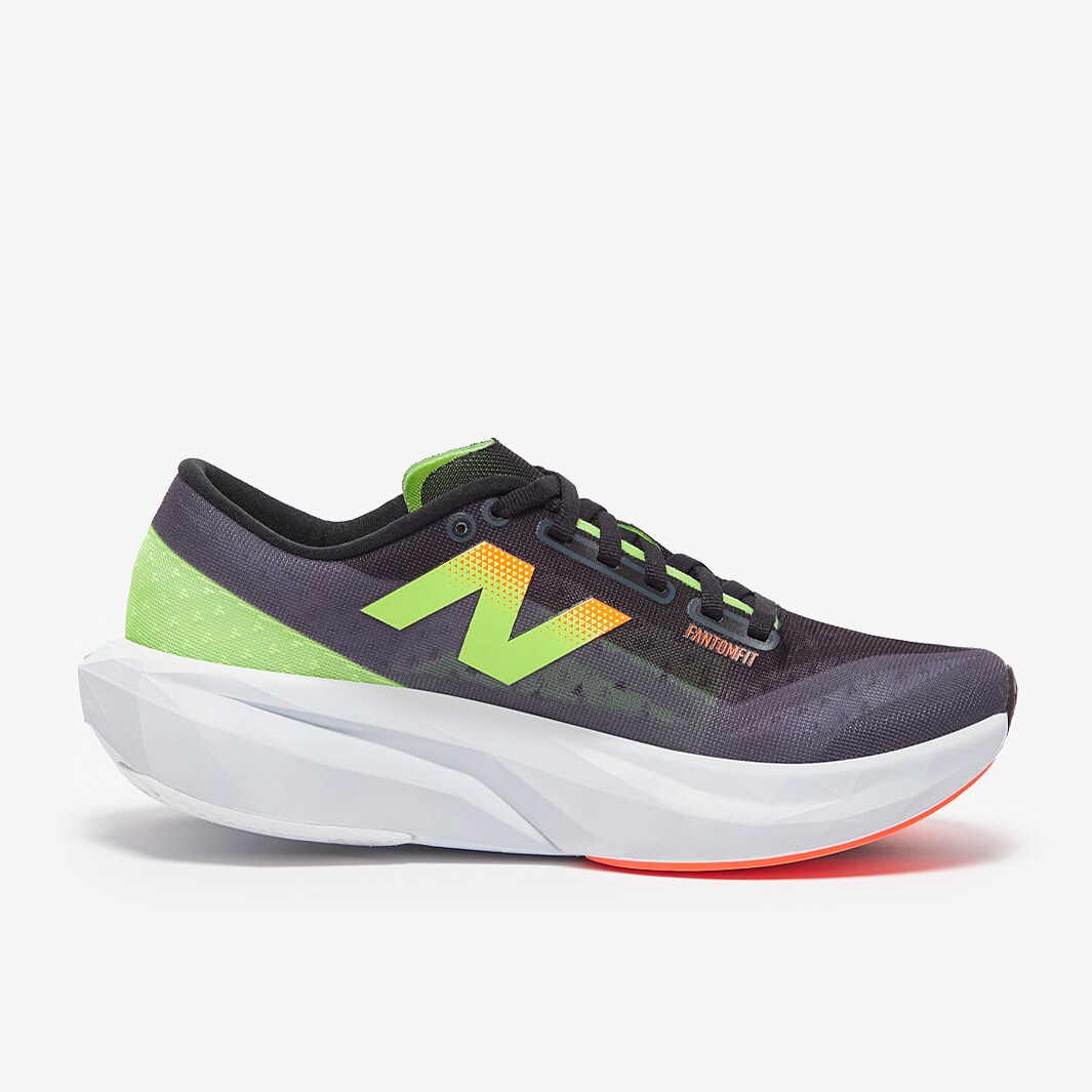 New Balance FuelCell Rebel v4 Black/Graphite/White Peach Mens