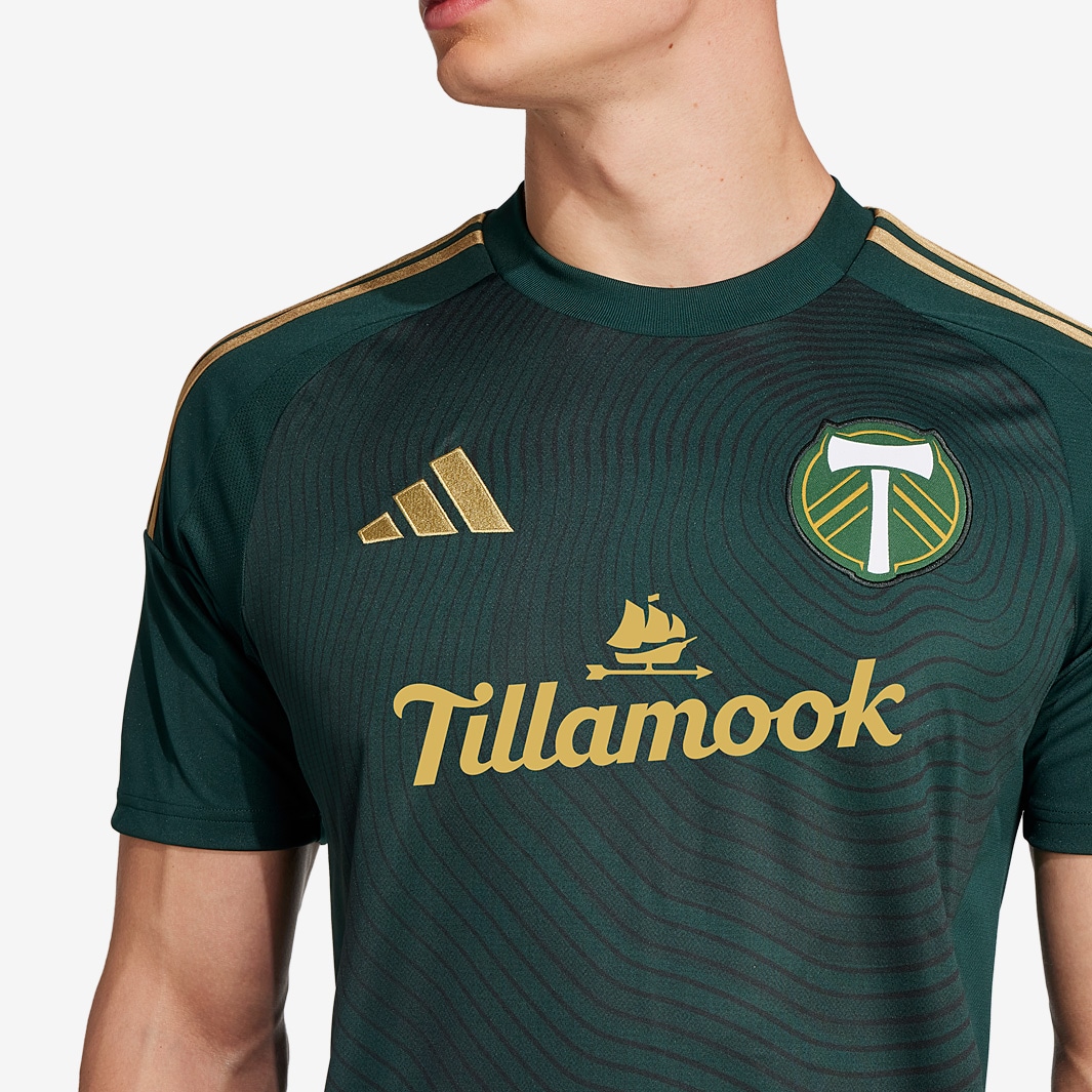 adidas Portland Timbers 2025 Home Jersey - Green Night