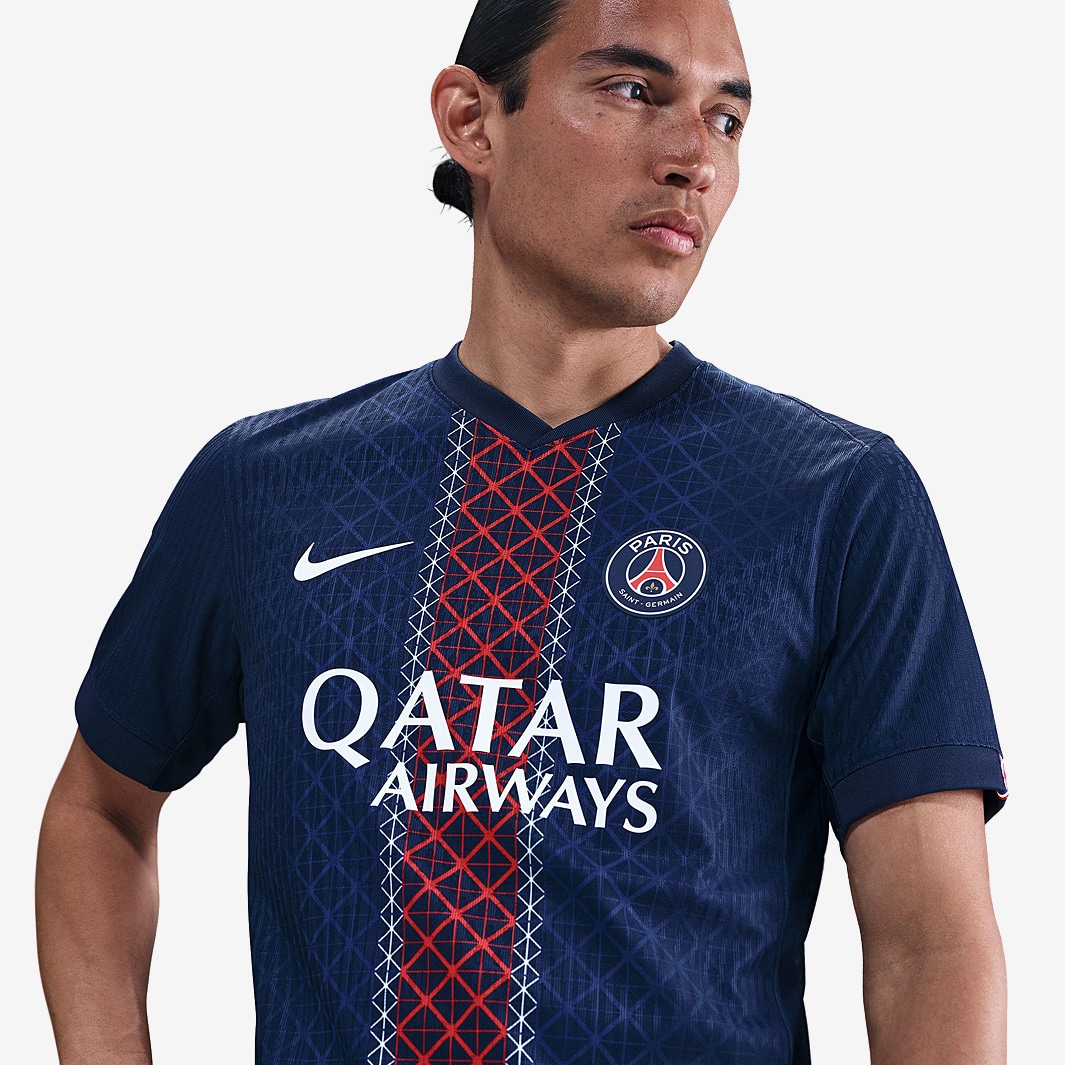 Nike パリ・サンジェルマン イエローauthentic M Nike Paris Saint-Germain 25/26 Dri-FIT ADV Match Home Jersey
