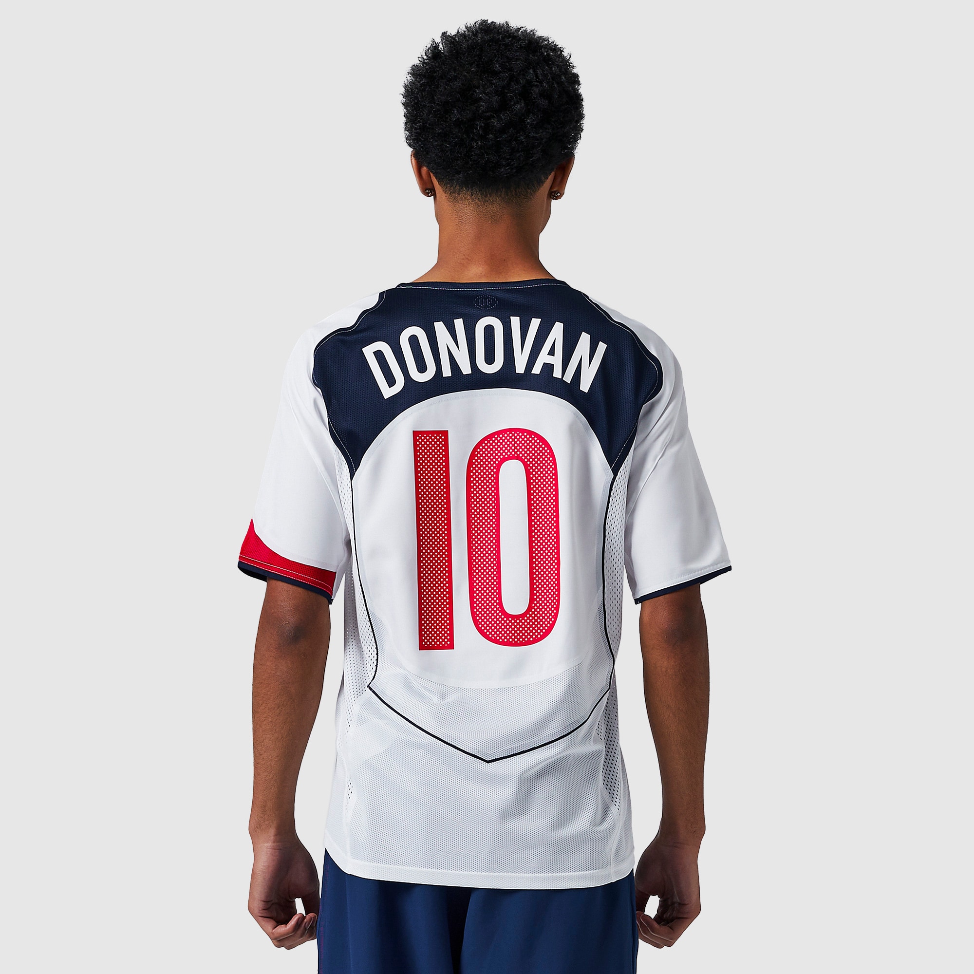 Nike USA 2004 Re-Issue Shirt With Donovan 10 - White/College Navy
