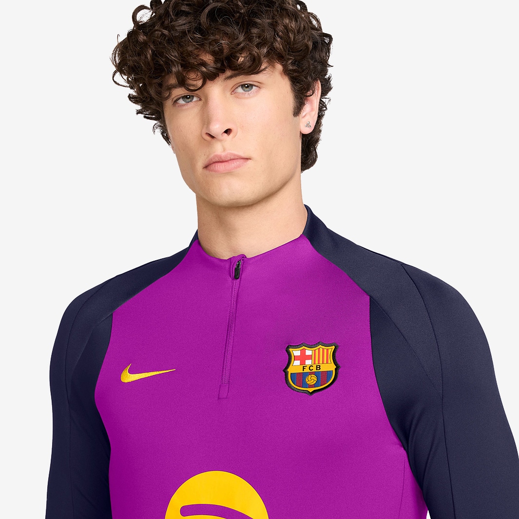 FC Barcelona DRI-FIT ジャージ M Nike FC Barcelona Strike Men's Dri-FIT Soccer Drill Top