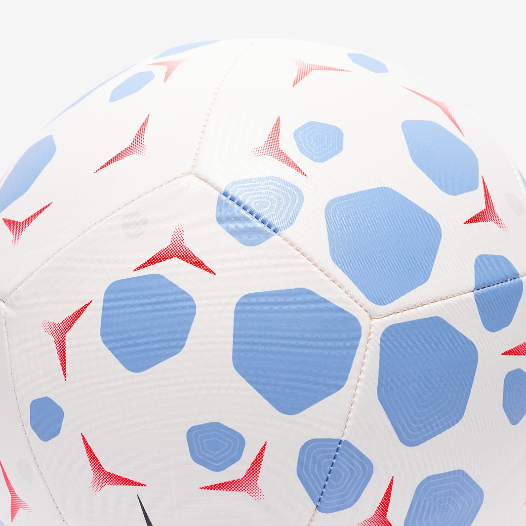 Nike Pitch 25/26 Soccer Ball - White/Royal Tint/Black - Soccer Balls |