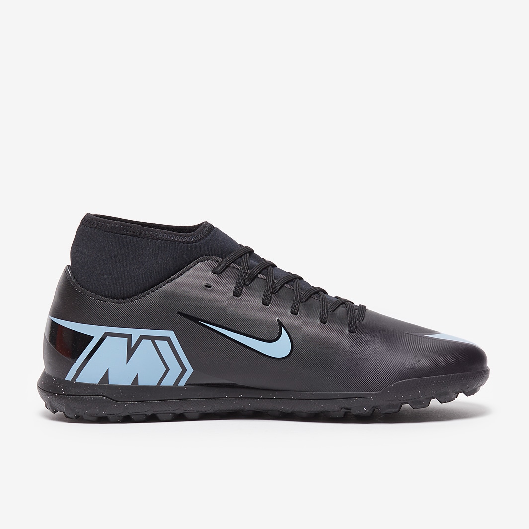 Nike Air Zoom Mercurial Superfly X Club Turf - Black/Ice Blue