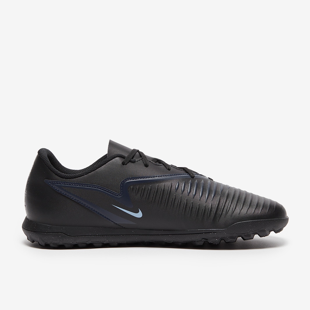 Nike Phantom 6 Club Low Turf - Black/Black - Adult Cleats |