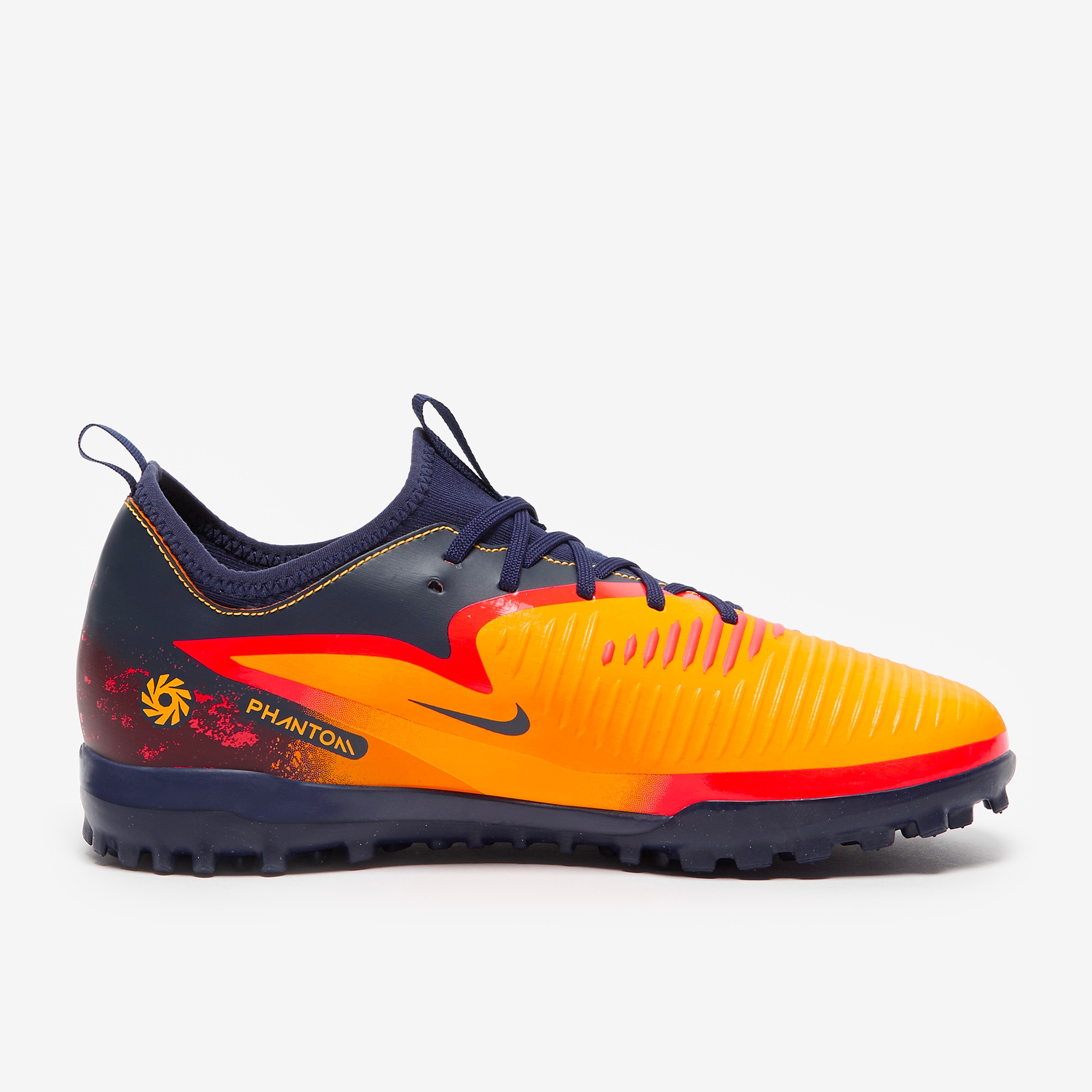 Nike Kids Phantom 6 Academy Low x Haaland Turf - Laser Orange