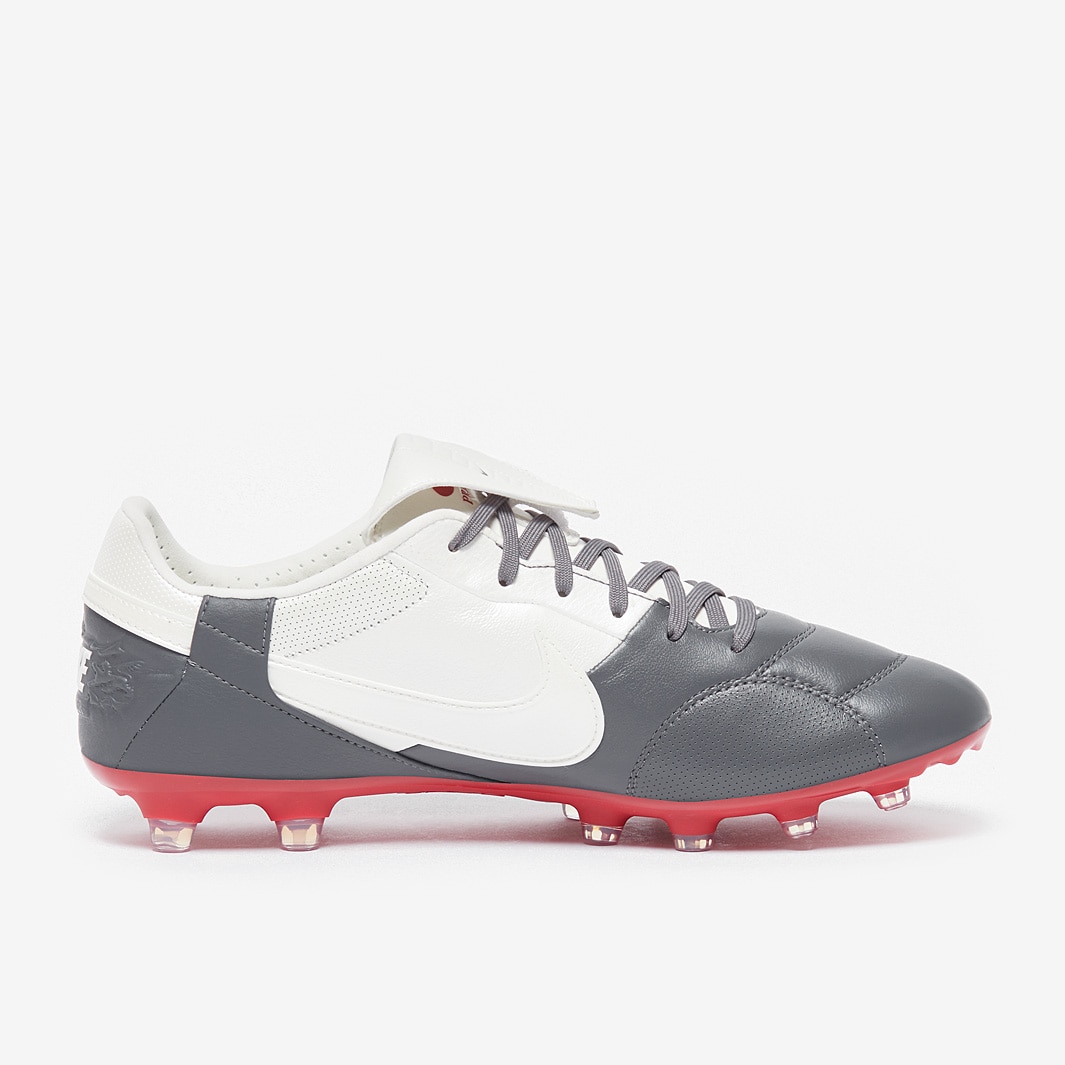 Nike The Premier III Firm Ground - Lt Graphite/Mtlc Summit White