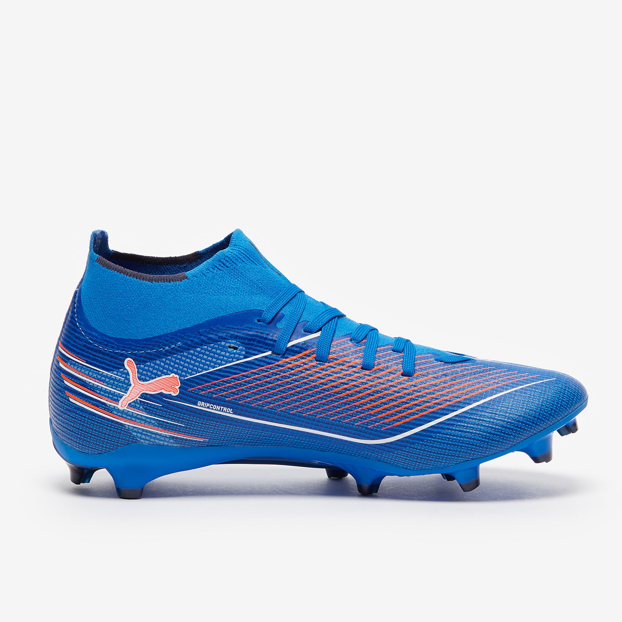 Puma Womens Ultra Match+ FG/AG Ultra Blue/Puma White/Glowing