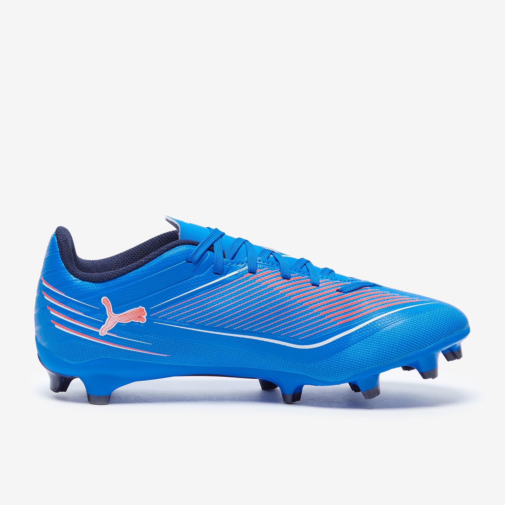 Puma Womens Ultra Play FG/AG Ultra Blue/Puma White/Glowing Red