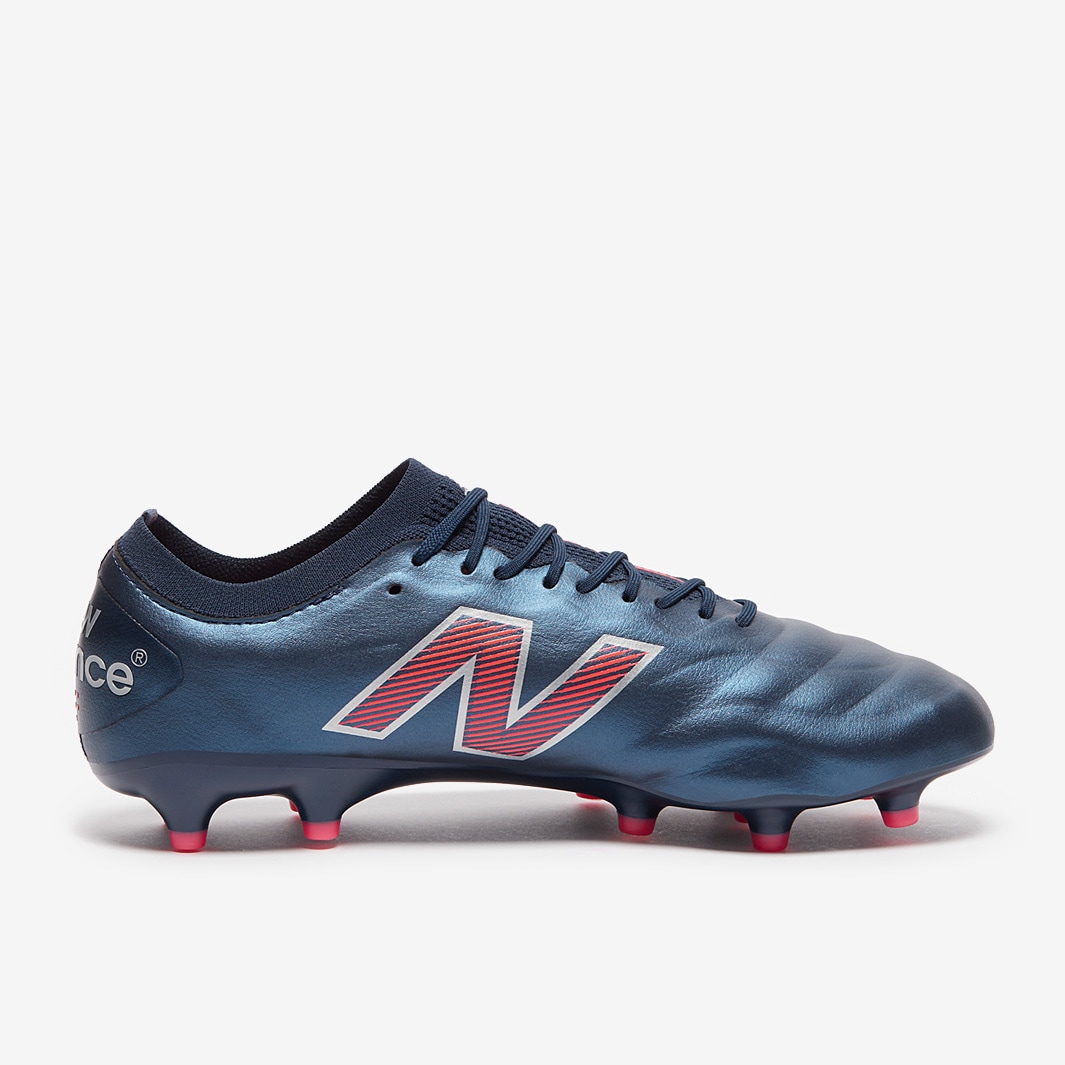 New Balance 442 Elite Firm Ground - Navy/Orange - Adult Cleats |