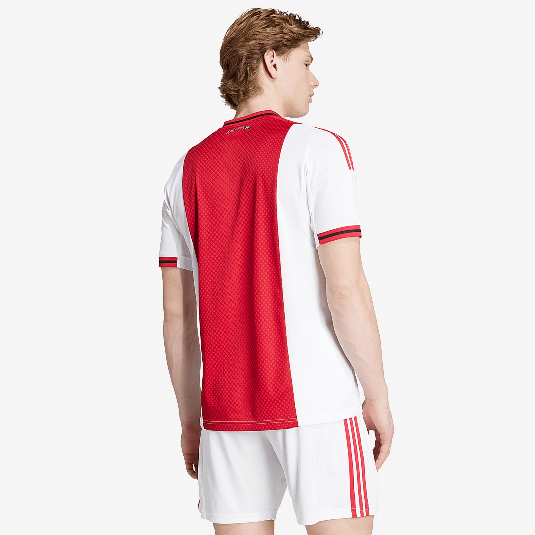 adidas Ajax 25/26 Home Jersey - White - Mens Replica |