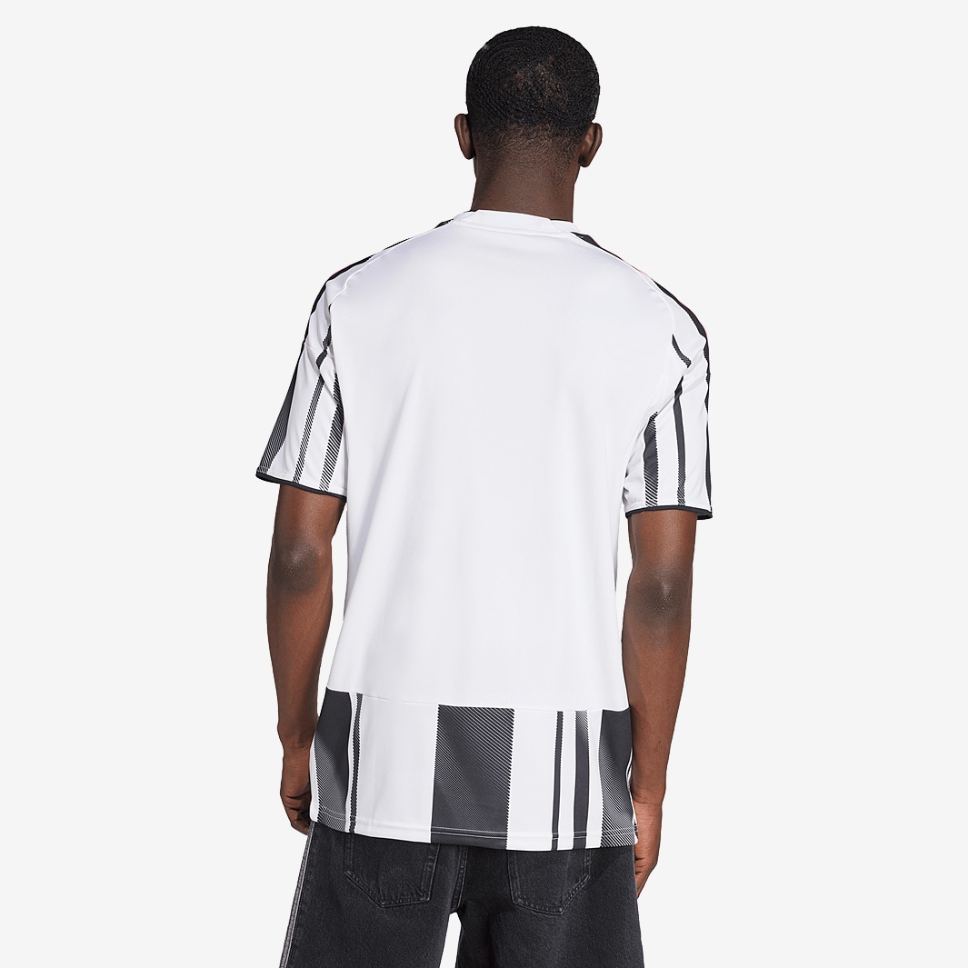 adidas Juventus 25/26 Home Jersey - White/Black - Mens Replica |