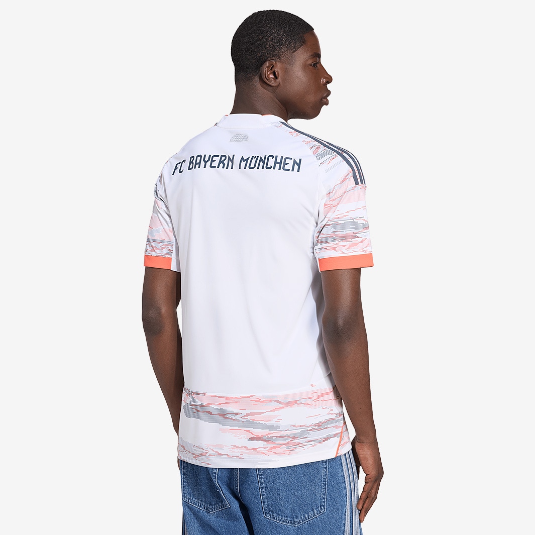 adidas Bayern Munich 25/26 Away Jersey - White - Mens Replica |