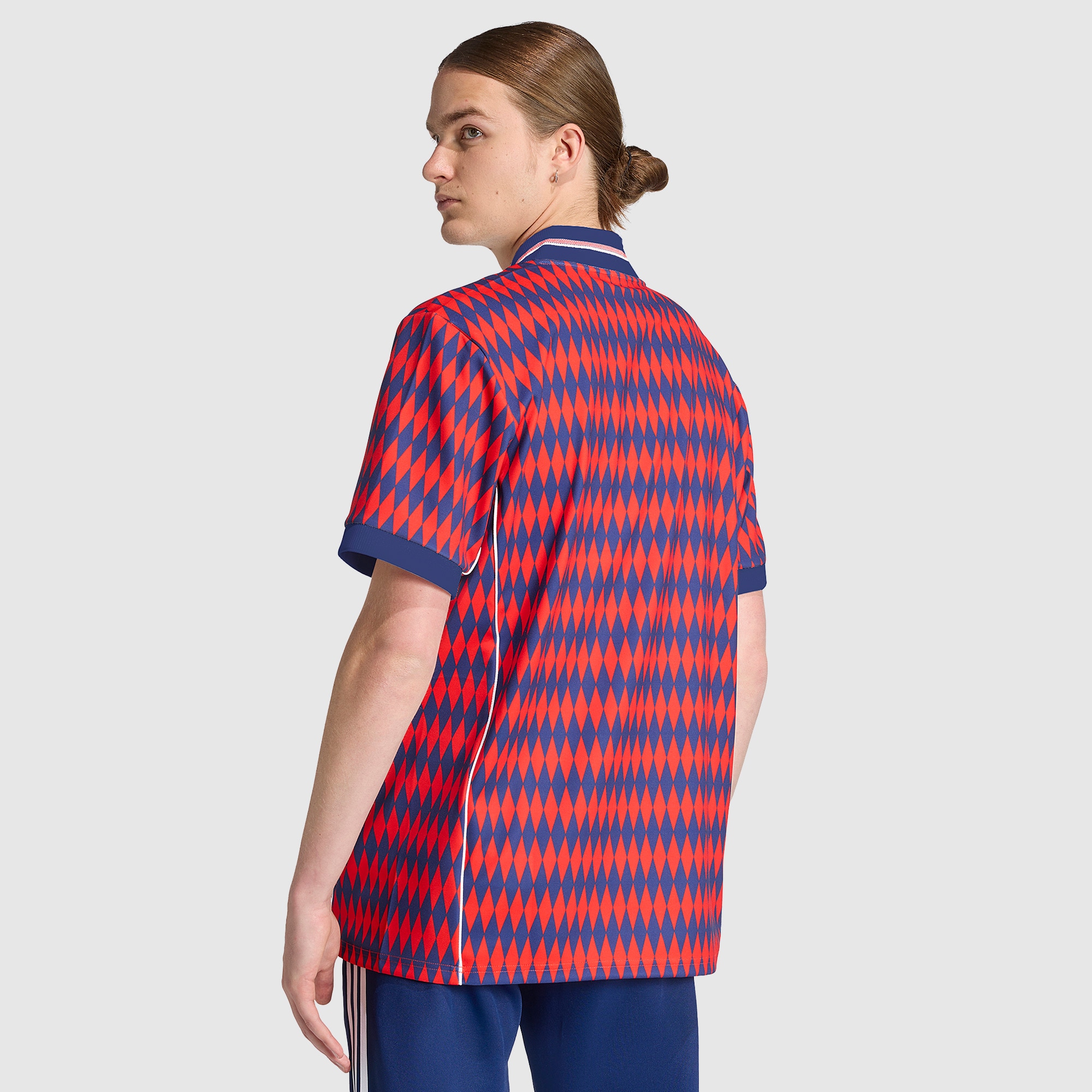 adidas Originals Bayern Munich 25/26 Lifestyler Shirt - Red/Dark