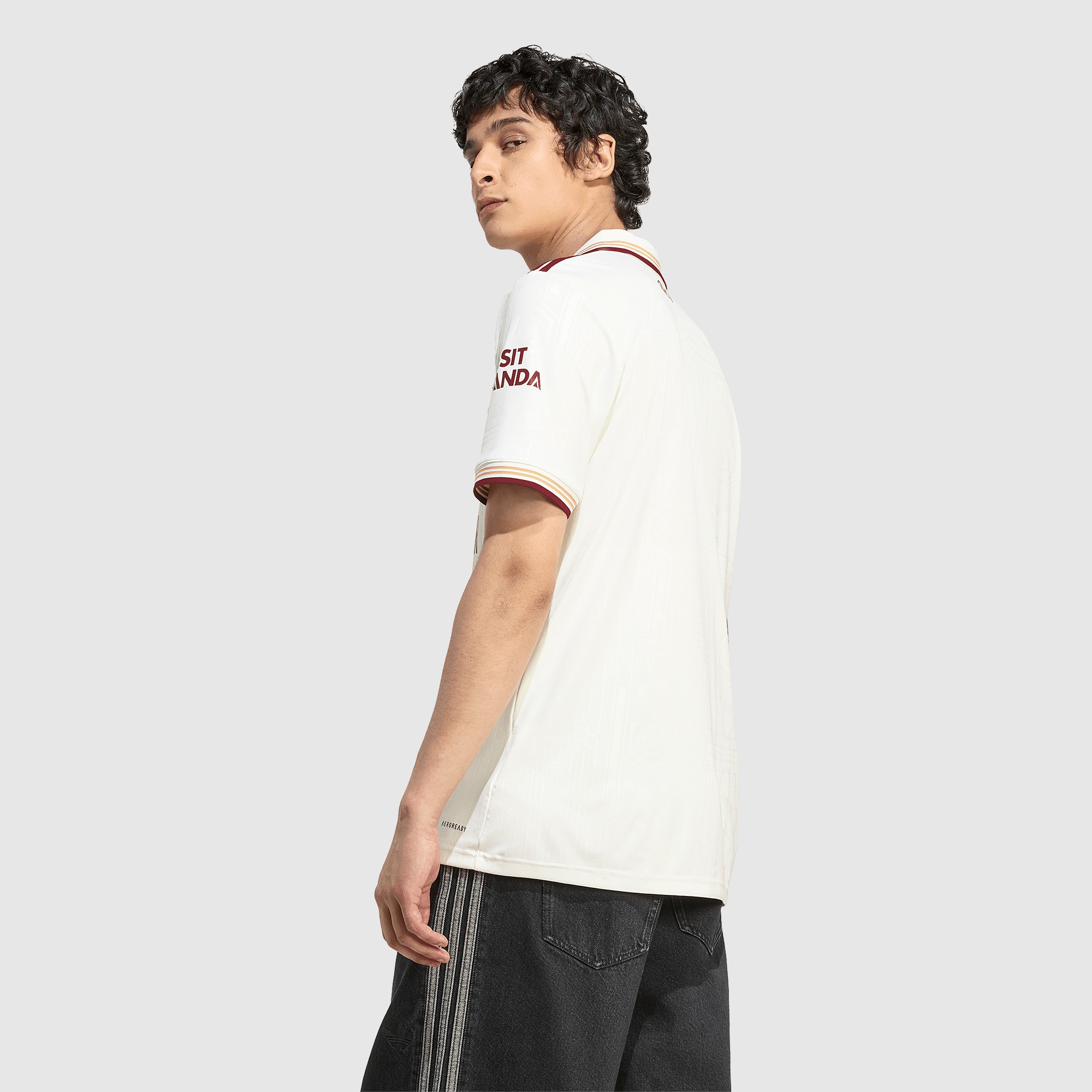 adidas Originals Arsenal 25/26 Third Jersey - Cloud White/Team