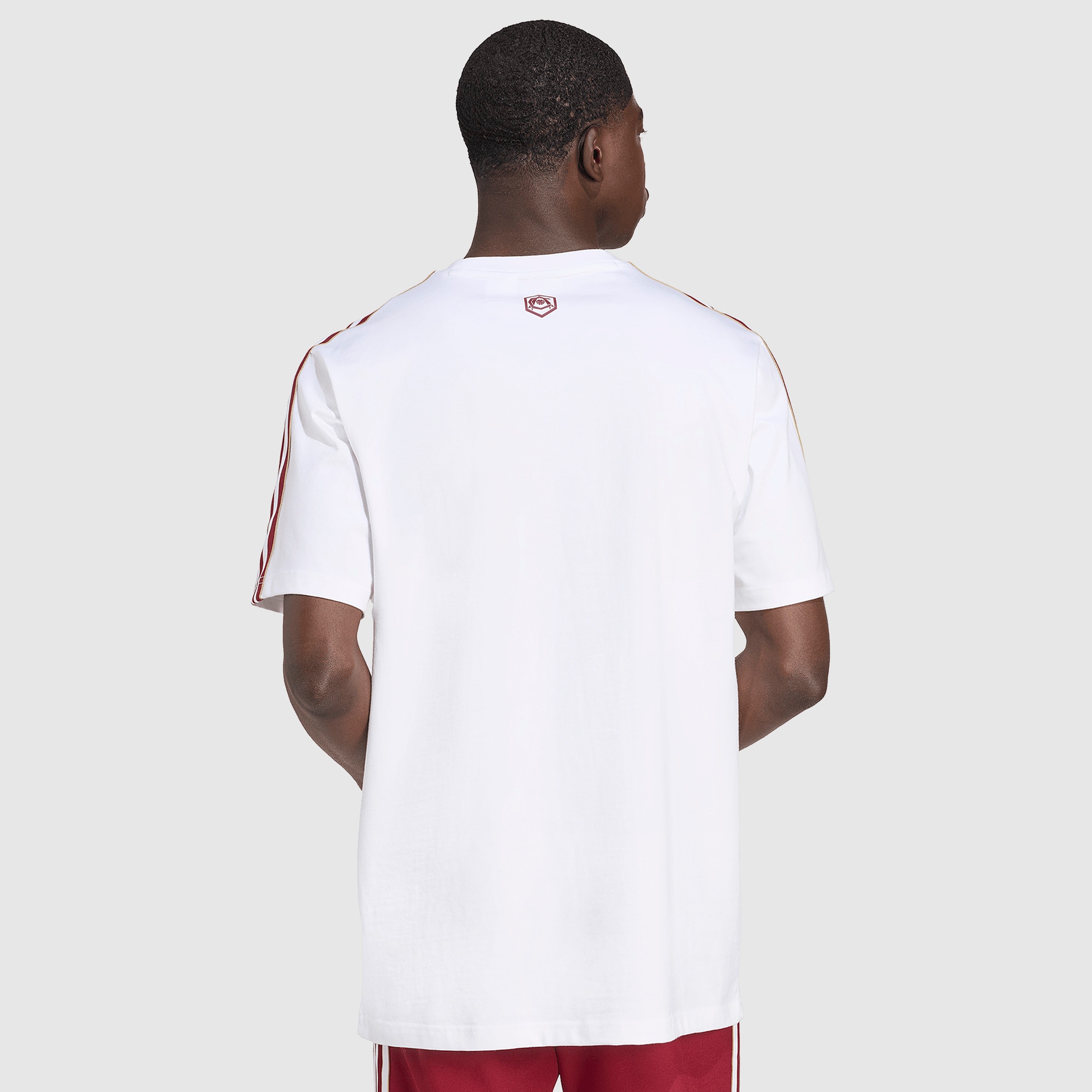 adidas Arsenal コラボ Tシャツ 3XL ホワイト adidas Originals Arsenal 25/26 Terrace Icon T-Shirt - White