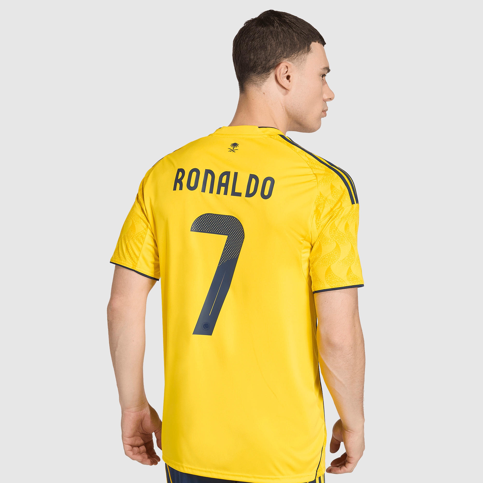 adidas Al Nassr 25/26 Home Shirt With Ronaldo Impact Yellow