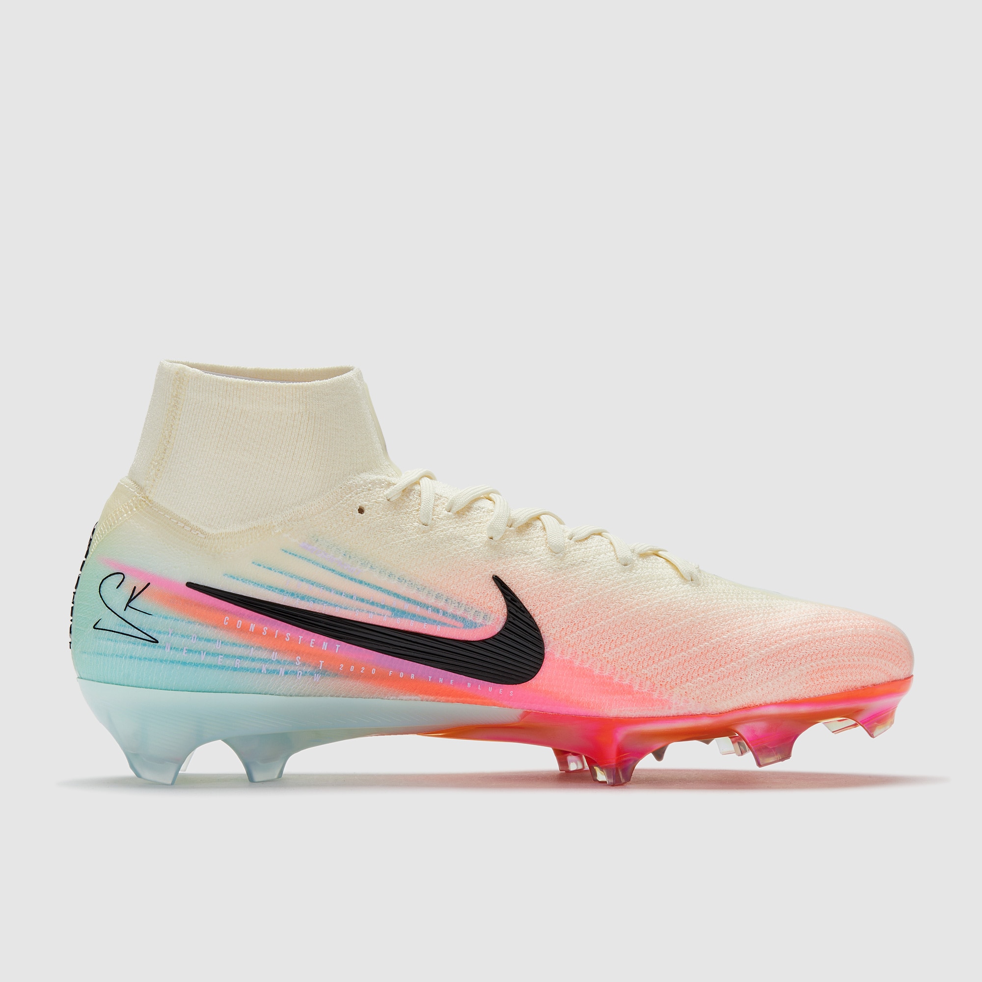 Nike Air Zoom Mercurial Superfly X Elite x Kerr FG - Marfil claro