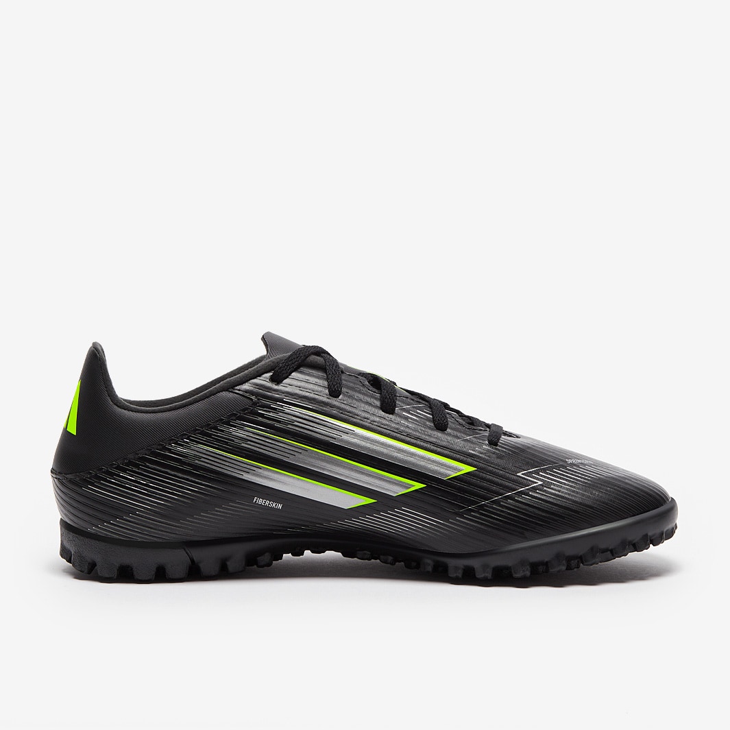 adidas F50 Club Turf - Core Black/Iron Met./Lucid Lemon - Adult