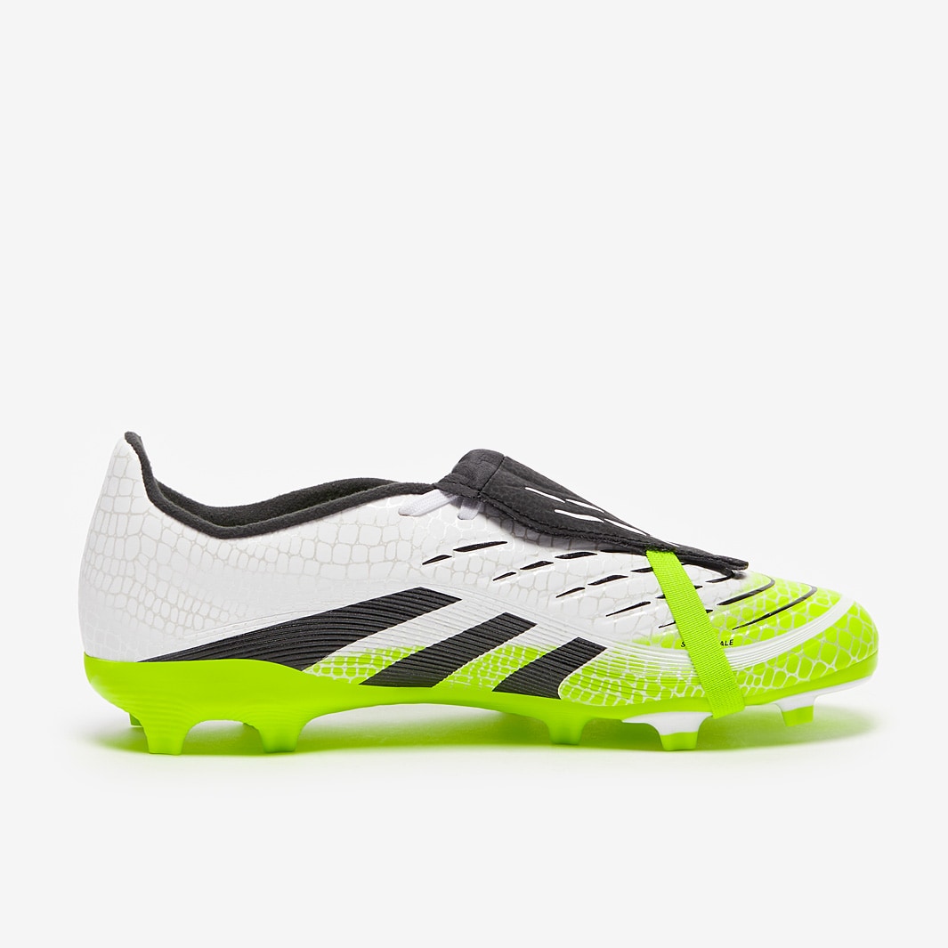 adidas Kids Predator League Tongue Firm Ground/Mixed Ground - Ftwr