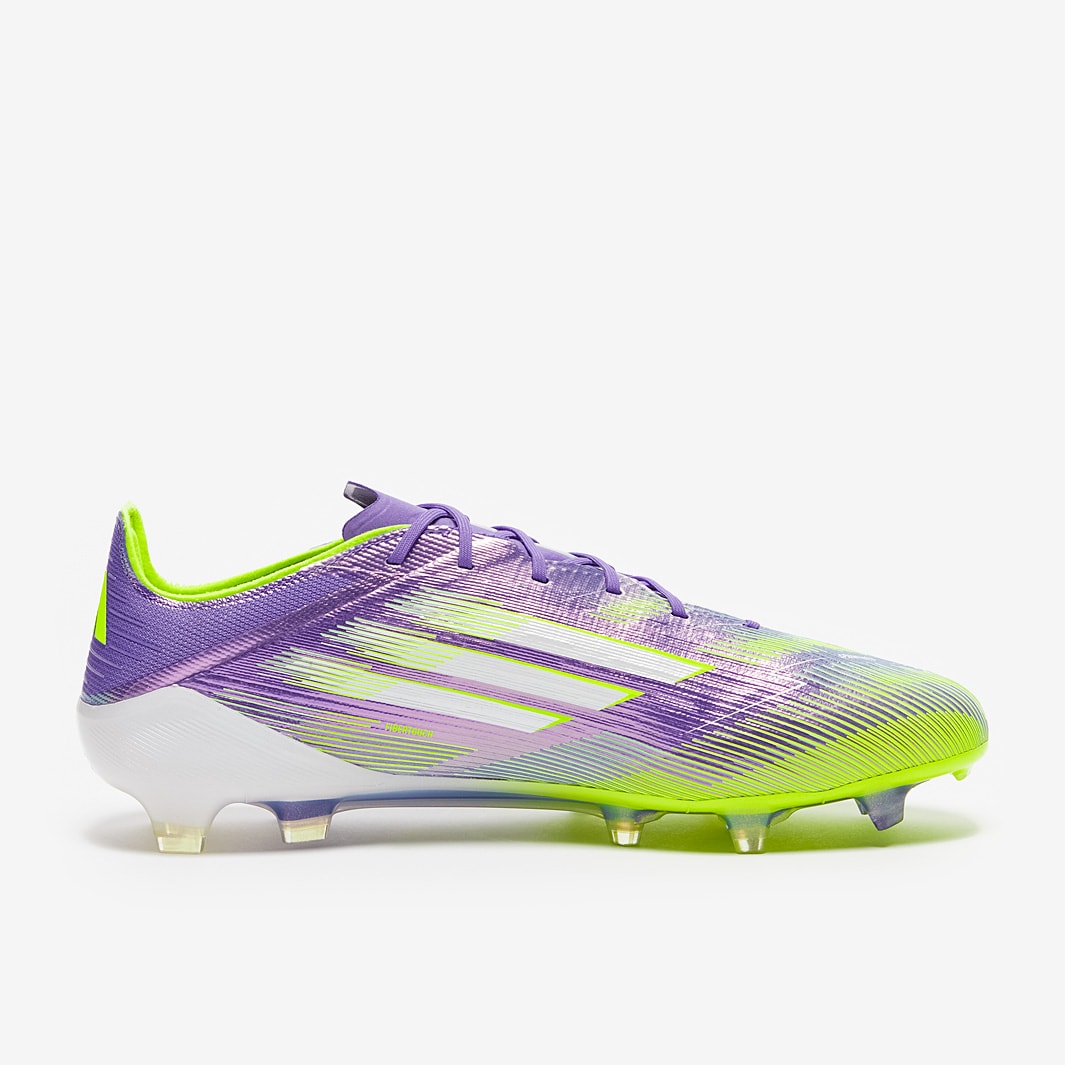 adidas F50 Elite Firm Ground - Purple Rush/Ftwr White/Lucid Lemon