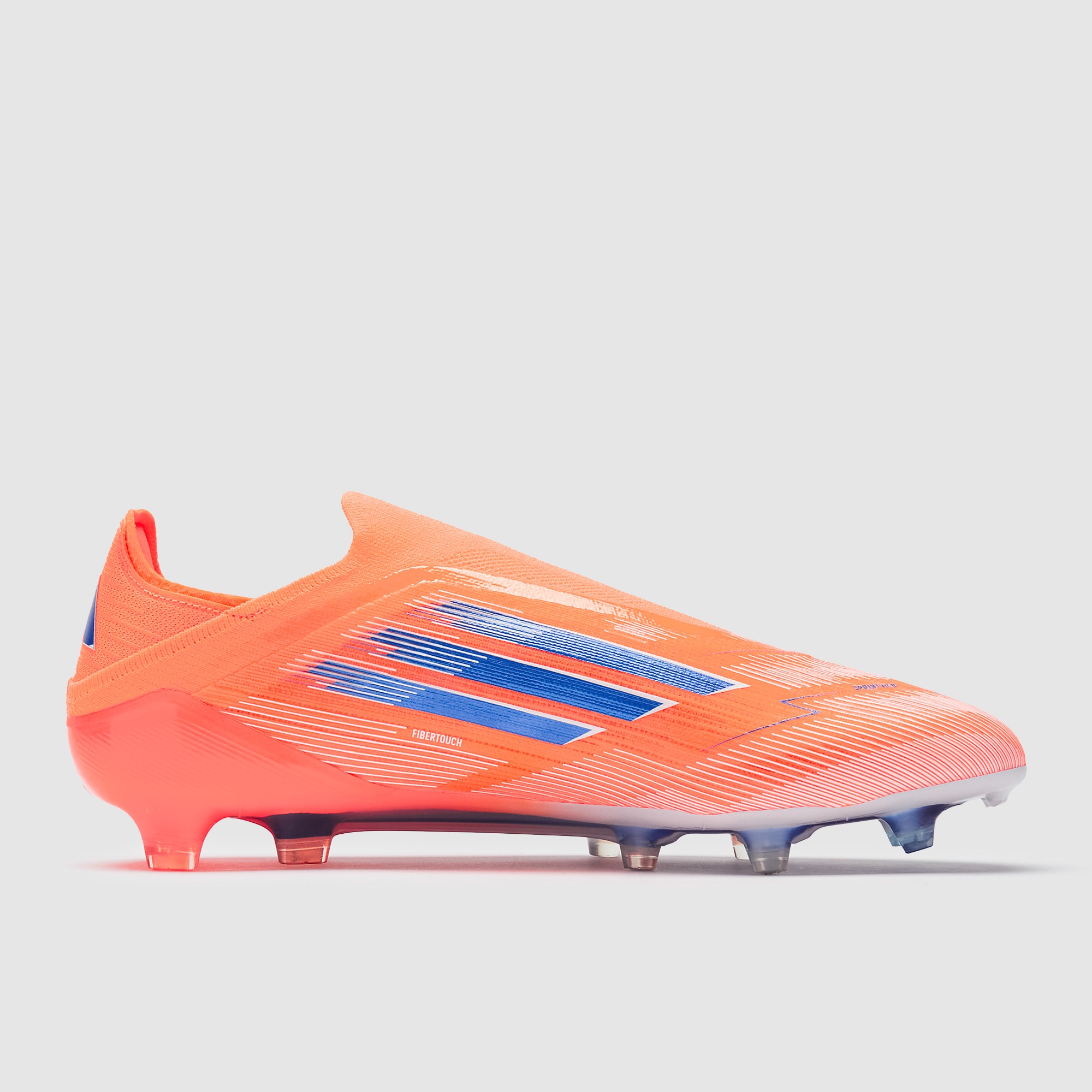 adidas F50 Elite Laceless Firm Ground - Beam Orange/Lucid Blue