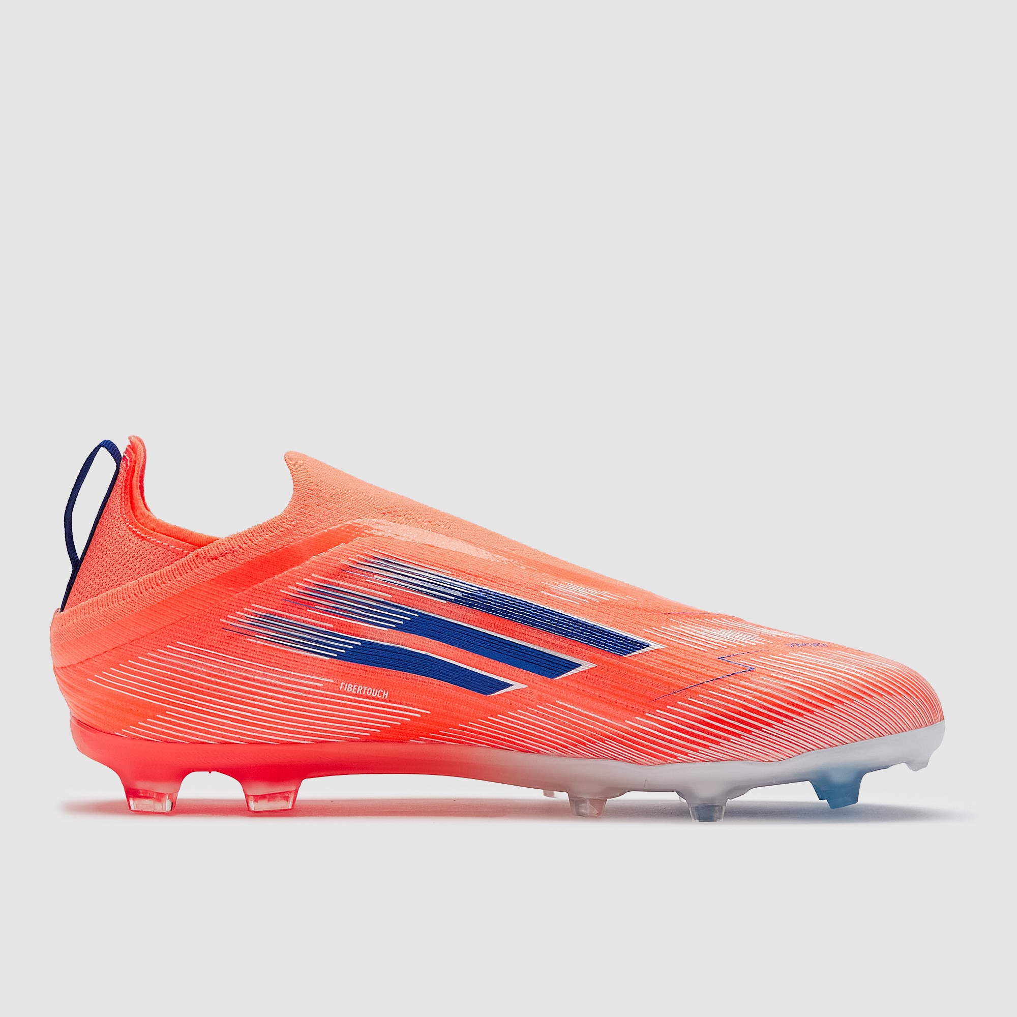 adidas Kids F50 Elite Laceless Firm Ground - Beam Orange/Lucid