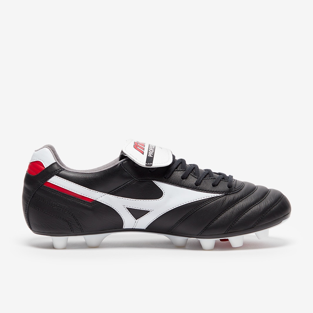 Mizuno Morelia II Made in Japan Firm Ground - Black/White/Chinese