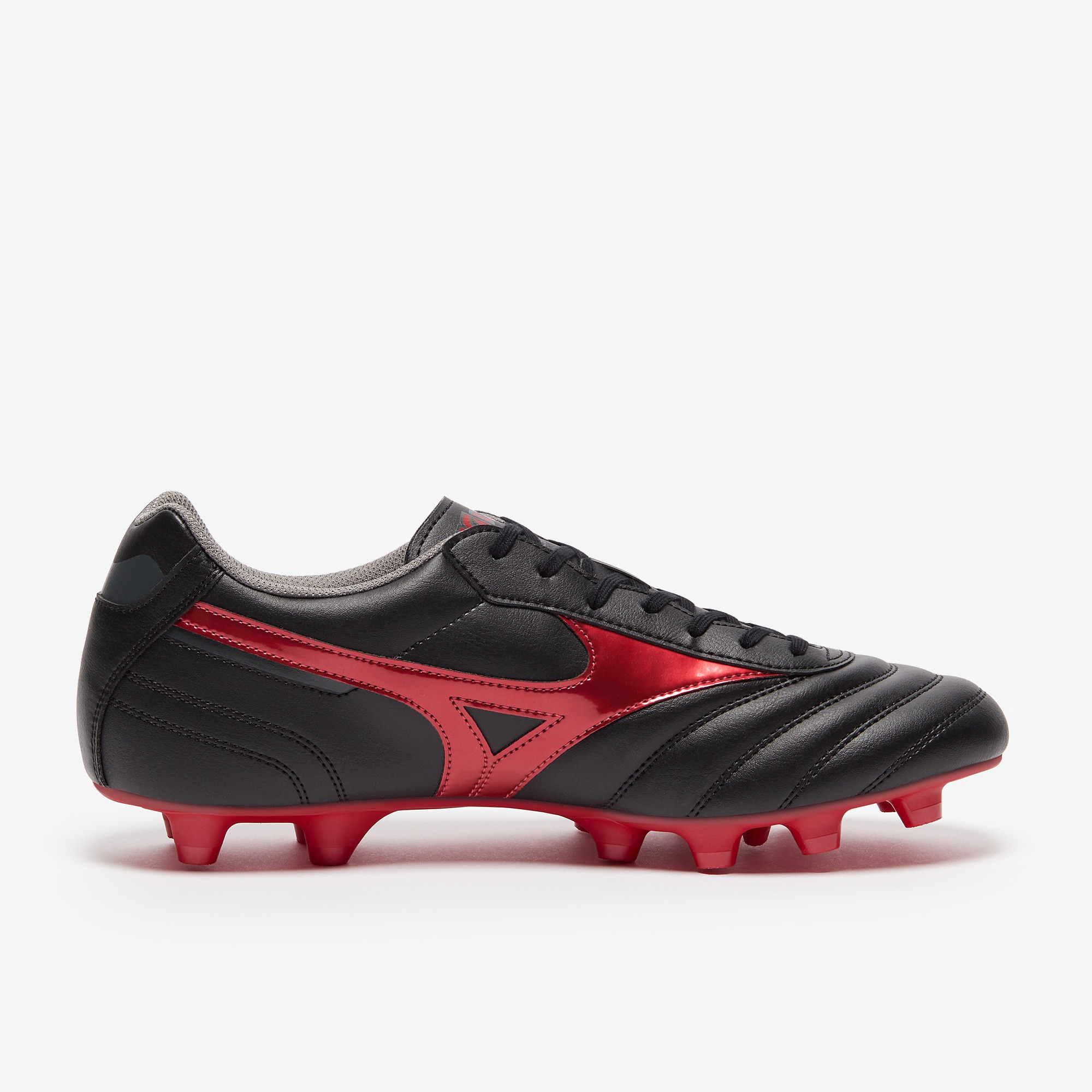 Mizuno Morelia II Club Firm Ground Black/Morelia 40th Red/Black