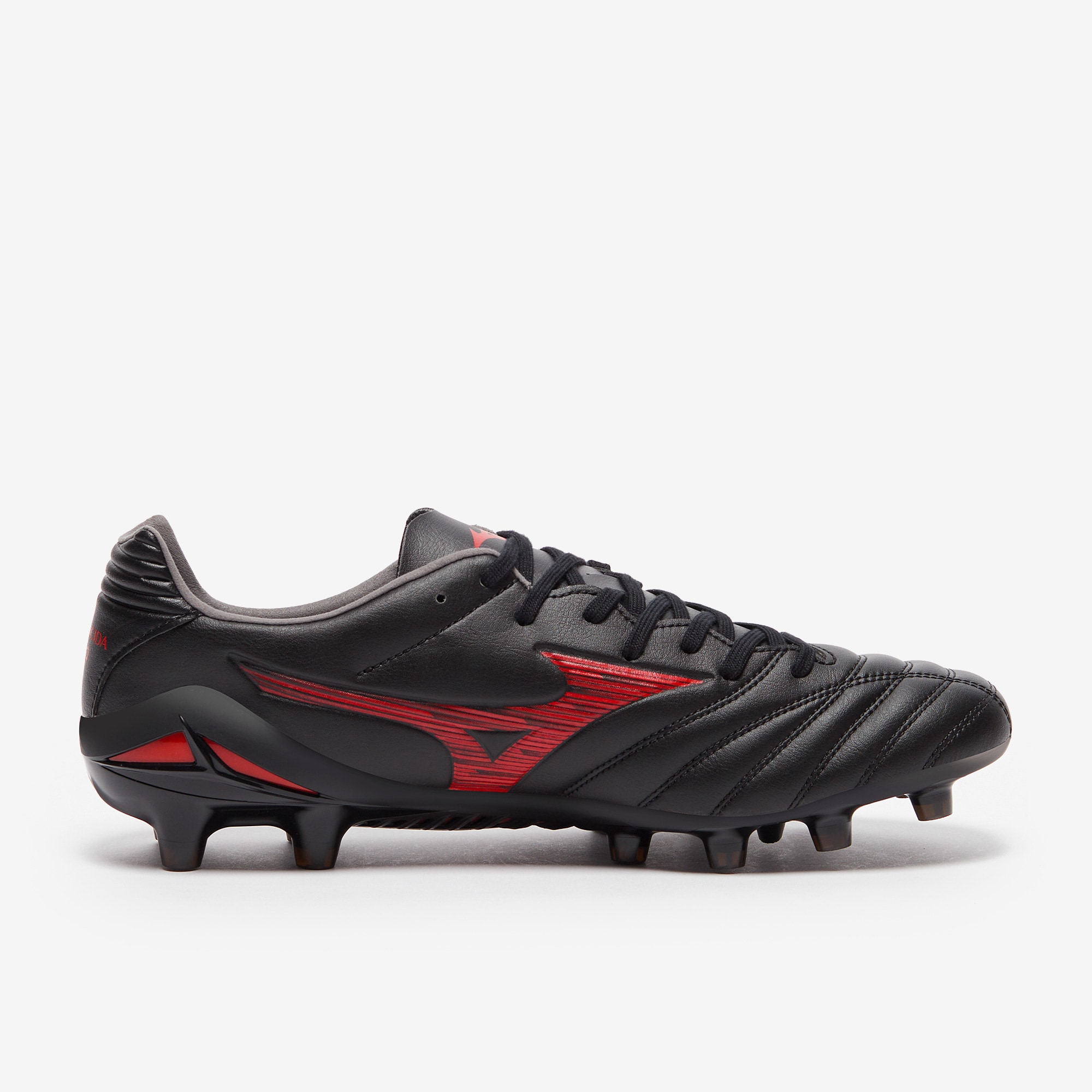 Mizuno Monarcida Neo III Pro Firm Ground - Black/Morelia 40th Red