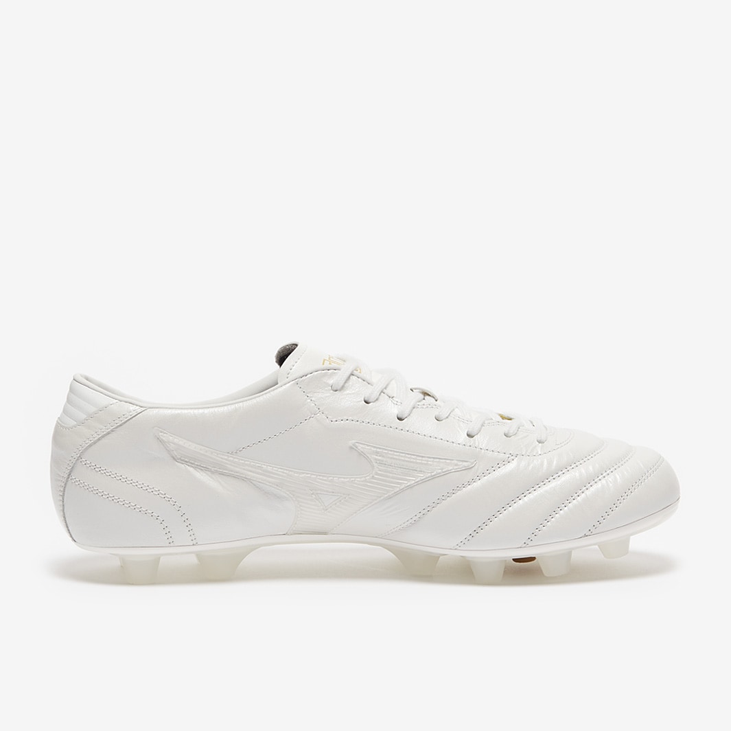 Mizuno Morelia II UL Made in Japan Firm Ground - White/White