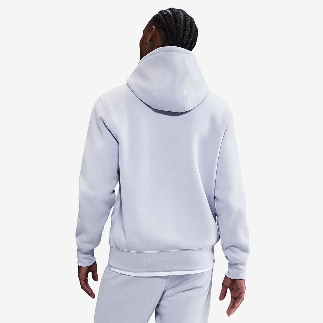 nike sportswear club fleece hoodie white