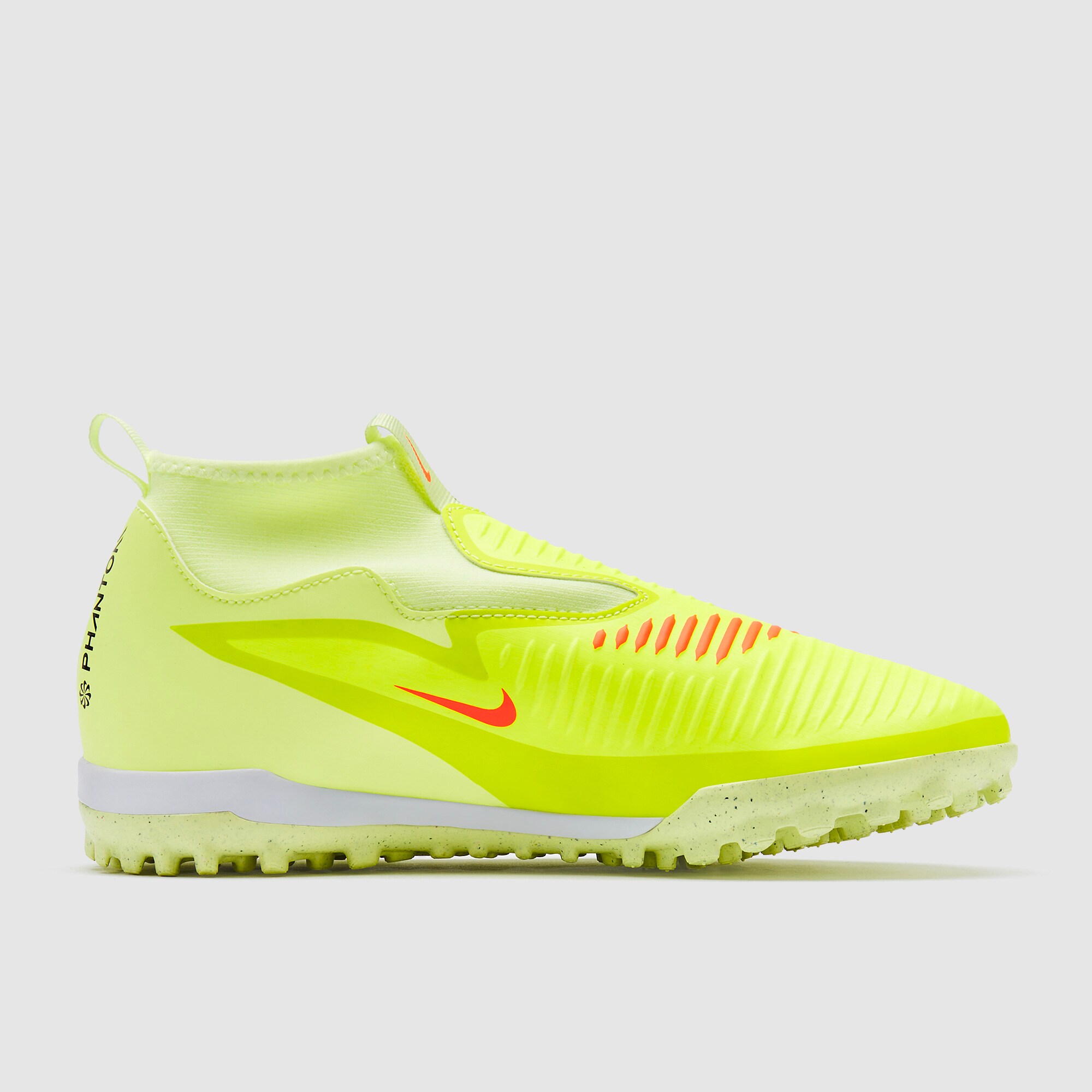 Nike Kids Phantom Academy High Turf Limelight/Hyper Crimson - Main Image