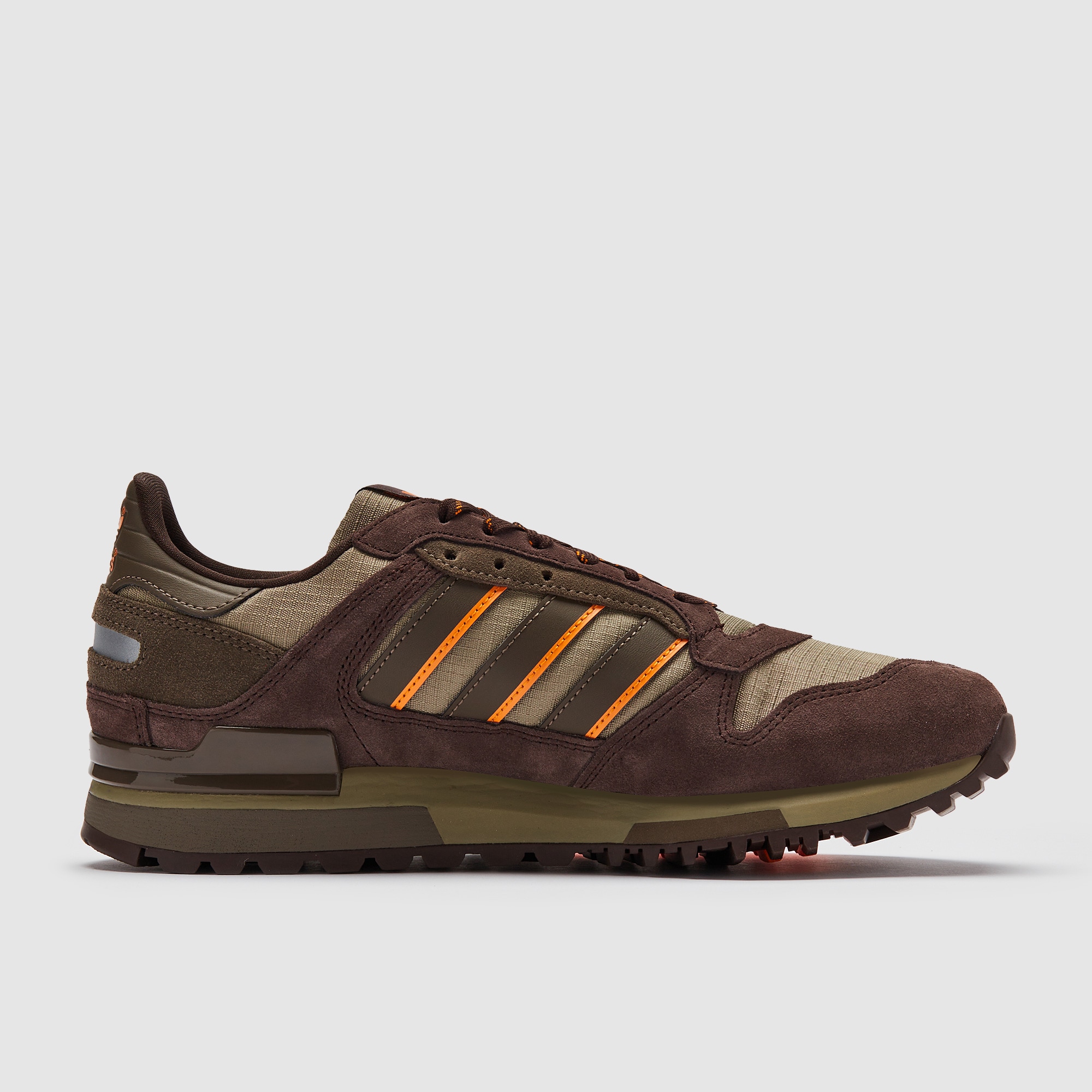 オリーブ adidas Originals ZX 600 - Dark Brown/Orbit Green/Cargo Brown