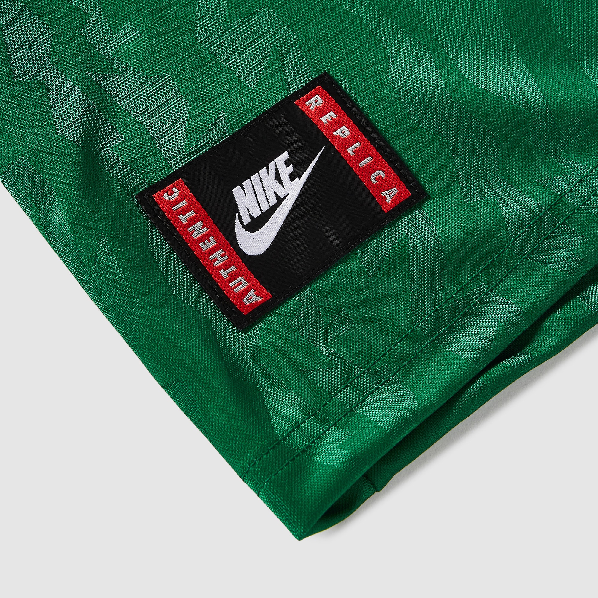 Nike Nigeria 1996 Reissue Shirt - Court Green/White/Black - Mens