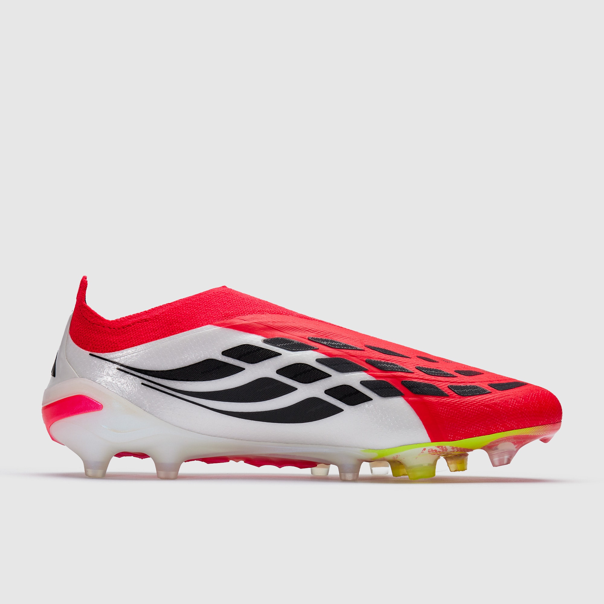 adidas Predator Elite Senza Lacci AG - Rosso Lucido/Nero Core/Ftwr