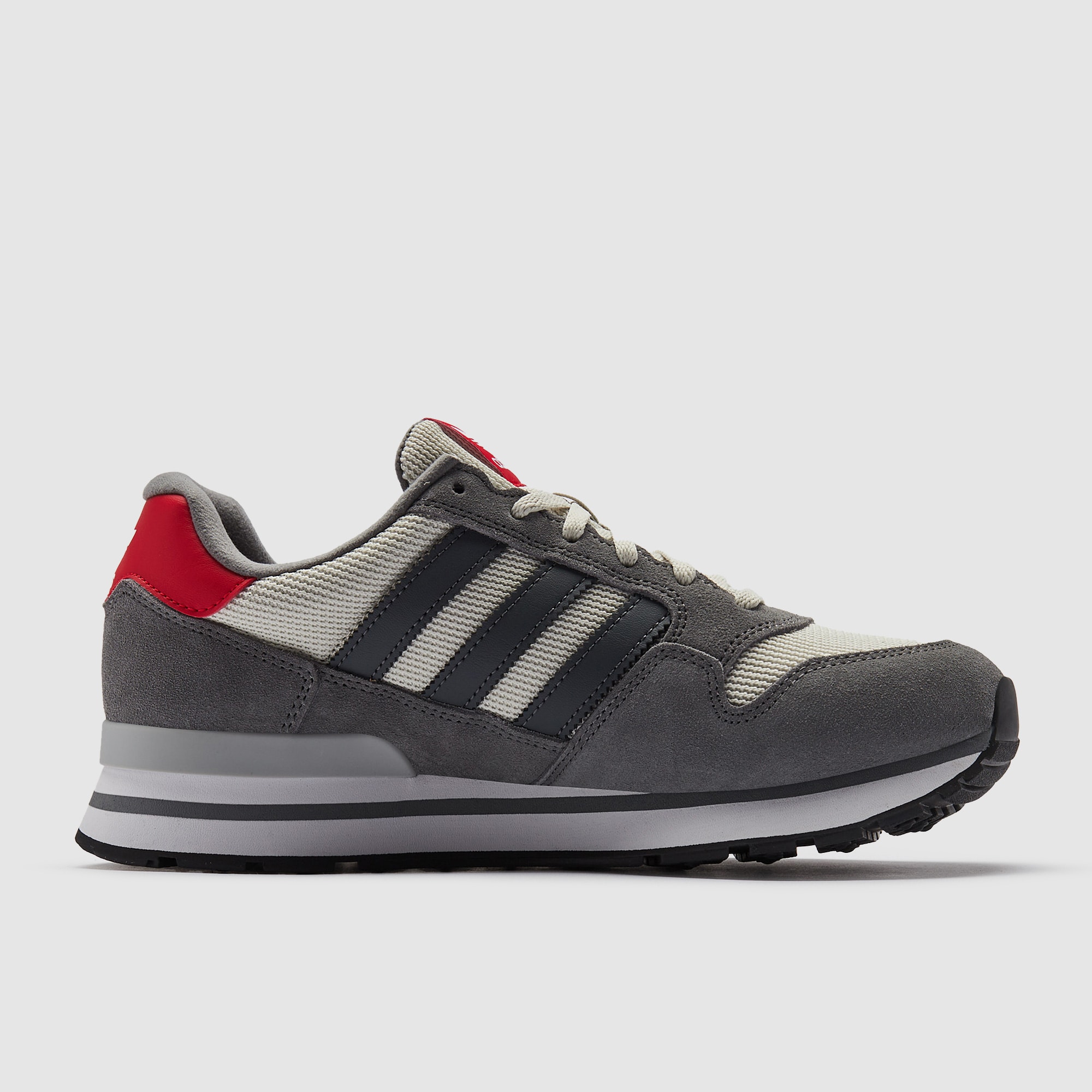 adidas スパイクシューズ グレー/レッド adidas Originals ZX 500 RS - Grey/Better Scarlet - Trainers - Mens